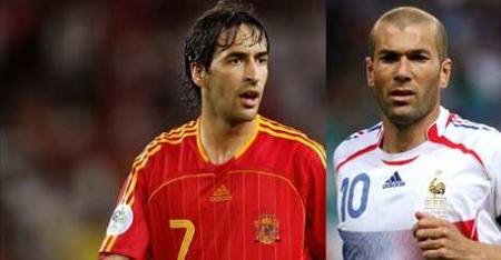 raul & zidane.
